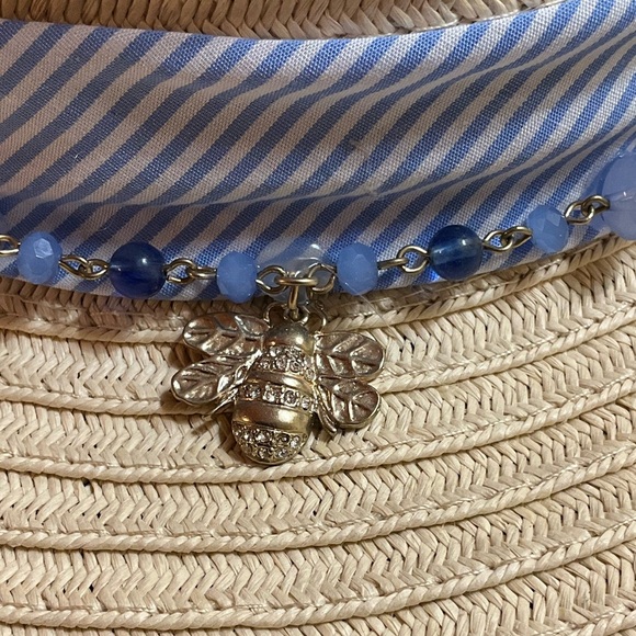 Paper Straw Fedora Sun Beach Hat - Picture 3 of 9